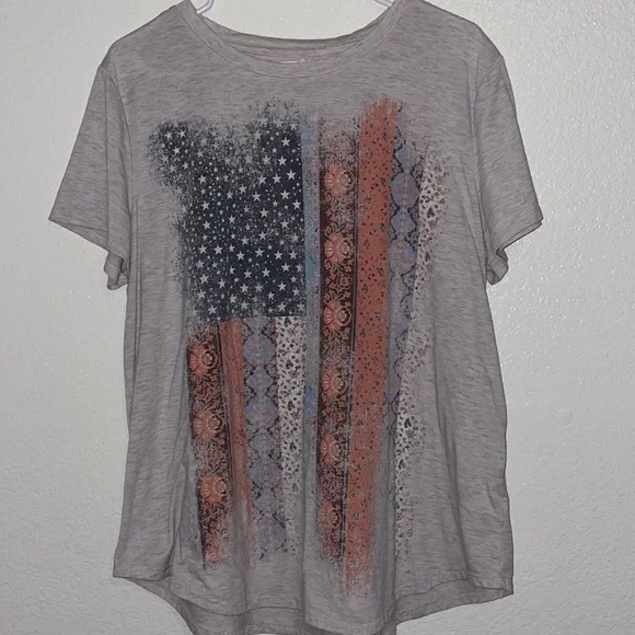 XXL Maurices American Flag 🇺🇸 Cute Lace and Star design - Picture 2 of 7